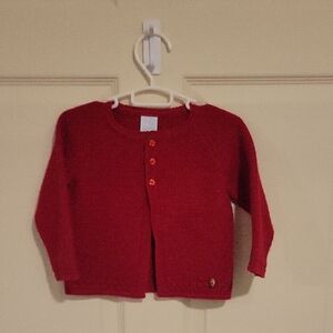 2Y Classic Red Knitted Cardigan